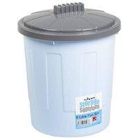 Wham Fun Bin Clear & Cool Grey 8L