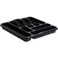 Casa Large Cutlery Tray Midnight Black