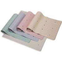 Blue Canyon Rubber Bath Mat Cream 34 x 74cm | Size: 34 x 74 cm