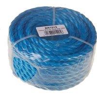 Universal Textiles 10mm Blue Poly Rope Handy Coil 15m
