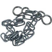 Securplumb Copper Plated Sink Chain Link in Dark Grey