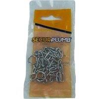 Securplumb Bath Plug Chain in Silver