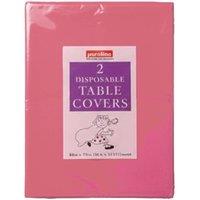 Caroline Plain Party Table Cover in Light Pink