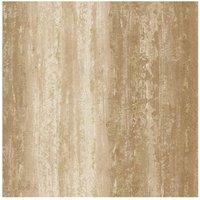 Holden Dcor Distressed Stripes Textured Wallpaper in Light Brown