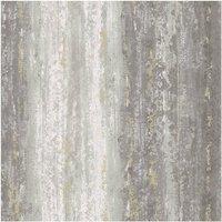 Holden Dcor Distressed Stripes Textured Wallpaper in Charcoal