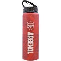 Arsenal FC Gunners Print Aluminium 750ml Water Bottle in Red
