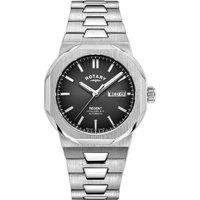 Rotary Men's GB05490-04 Les Originales 40mm Automatic Watch in Silver