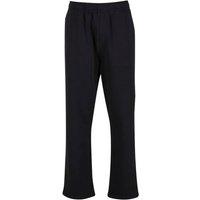 New Morning Studios Men's Basic Tracksuit Bottoms in Black | Size: Large