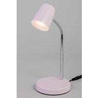 BHS Lighting Glow Task Table Lamp in Pink