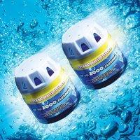 Coopers of Stortford Pack of 2 Natural Toilet Cistern Cleaner, Up to 2000 Flushes in Blue
