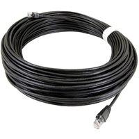 Green Feathers Pre-Cut 30m Cat5E UTP Outdoor Ethernet Network Cable - Black