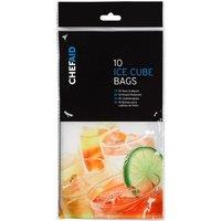 Chef Aid Ice Cube Bags (Pack of 10) in Clear