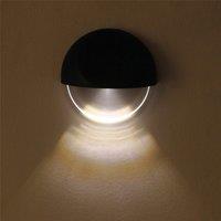 Luxform Solar Ivy Wall Light 4Pk in Black
