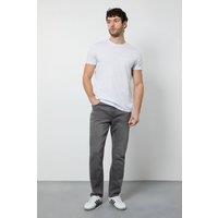 Burton Men's Grey Stretch Straight Fit Jeans | Size: 34R