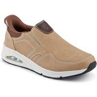 Pavers Men's Easy Step In Cushioned Shoes in Beige | Size: 9