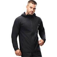 Tombo Men's Technical Full Zip Hoodie in Black | Size: Medium