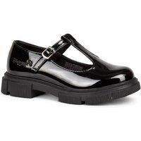Pineapple Women's Back to School Chunky Sole Mary Jane with Grip Outsole in Black | Size: 1