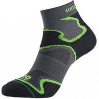 1000 Mile Women's Fusion Ankle Socks in Black | Size: 3-5