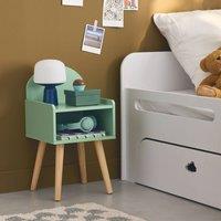 sweeek Children's bedside table in Green
