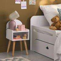 sweeek Children's bedside table in White