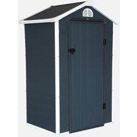 sweeek Plastic Garden Shed 1.39 M (1.39 M) in Dark Grey