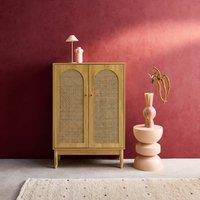 sweeek 2-door shoe storage cabinet / small buffet in Beige