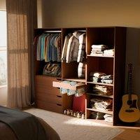 sweeek Modular Dressing Kit With 3 Elements in Dark Brown