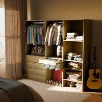 sweeek Modular dressing kit with 3 elements in Beige