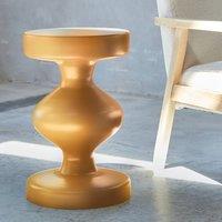 sweeek Metal Side Table in Mustard