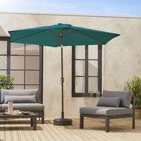 sweeek 3m Round Centre Pole Parasol in Blue