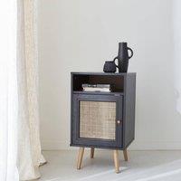sweeek Scandi-style bedside table with drawer in Black