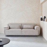 sweeek 3-seater corduroy sofa in Grey