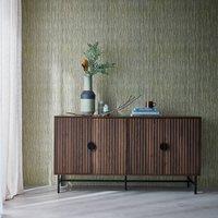 sweeek 157.5cm Sideboard Cabinet With Two Doors & One Shelf in Dark Brown