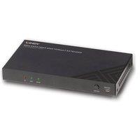 Lindy 100m Cat.6 Hdmi 4k60 Hdbaset Transmitter in Black