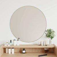 Berkfield Home Wall Mirror Silver 60 cm Round