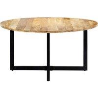 Berkfield Home Dining Table 150x73 cm Solid Mango Wood in Brown