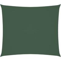 Berkfield Home Sunshade Sail Oxford Fabric Rectangular 2x2.5 m Dark Green