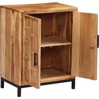 Berkfield Home Sideboard Solid Acacia Wood 60x35x76 cm Brown | Size: 60 x 35 x 76 cm