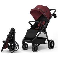 Kinderkraft GRANDE 2 Stroller Pushchair For Children Up To 22 kg in Red