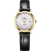 Rotary Women's LS05423-70 Heritage 27mm Quartz Watch in Black