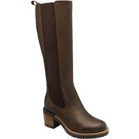 Ravel Women's 'Forth' Leather Knee-High Boots in Brown | Size: 4