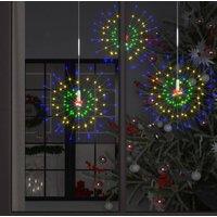 Berkfield Home Outdoor Christmas Firecrack Lights 10pcs Multicolour 20cm1400LEDs