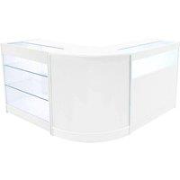 Monstershop Triton LED Shop Counter Set K900, B900 & CM60 - White