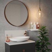 Splashback Silk Grey Toughened Glass Bathroom s 250mm x 600mm x 4mm