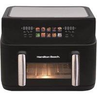 Hamilton Beach FlexiZone 10L Dual Air Fryer HB983AP in Black