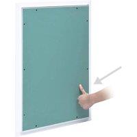 Berkfield Home Green Access Panel with Aluminium Frame & Plasterboard 400x600 mm