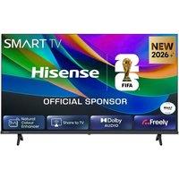 Hisense 32E4STUK 32 HD Ready Smart LED TV with HDR, Dolby Audio & DTS in Black
