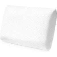Nordara Hypoallergenic Contour Memory Foam Neck Support Cushion in White