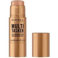 Rimmel London Women's Multi Tasker 3 in 1 Bronzing Stick 4.5g in Light