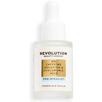 Revolution Pro Women's Miracle 5% Caffeine Solution & Hyaluronic Acid Under Eye Serum 30ml in Misc